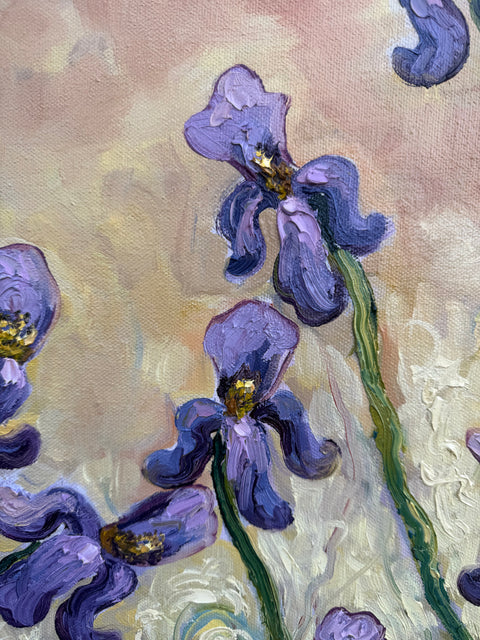 “Dancing Irises”