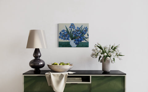 “Van Gogh Irises Study”
