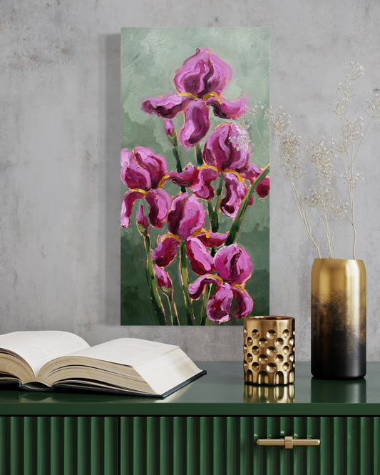 Pink Irises
