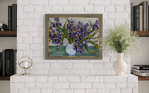“Van Gogh Irises Study”