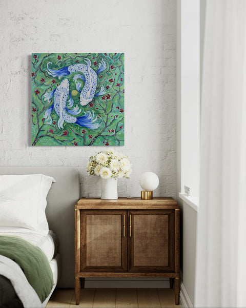 “Beneath The Spring Blossoms”