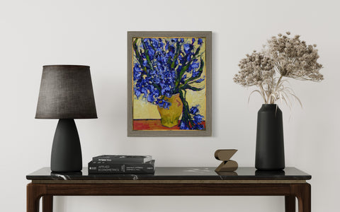 “Van Gogh Irises Study 2”