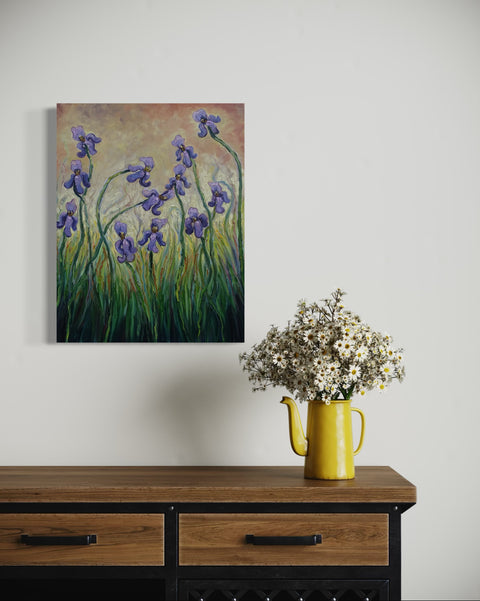 “Dancing Irises”