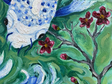 “Beneath The Spring Blossoms”