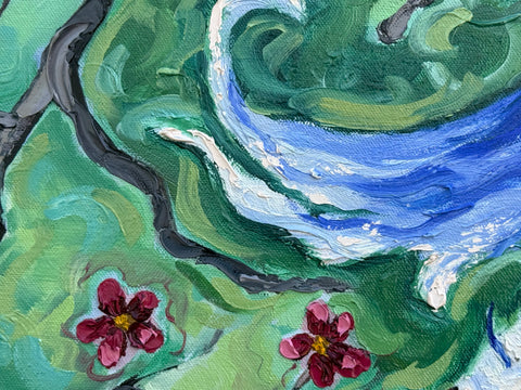 “Beneath The Spring Blossoms”