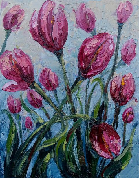 “Red Tulips”