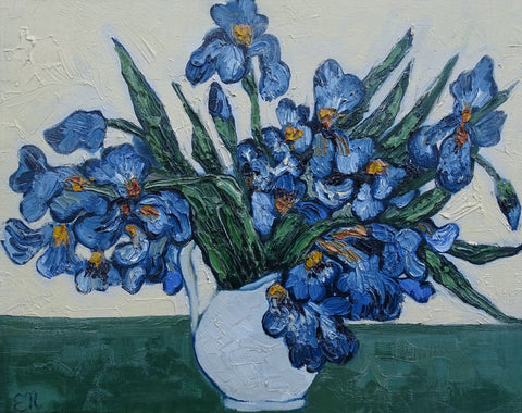 “Van Gogh Irises Study”