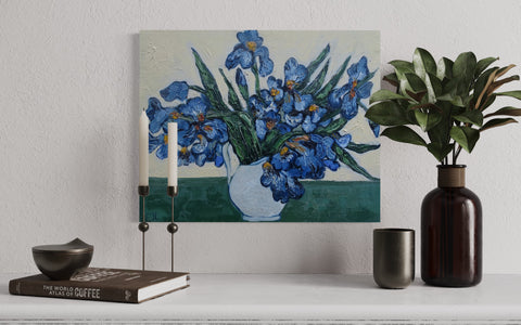 “Van Gogh Irises Study”