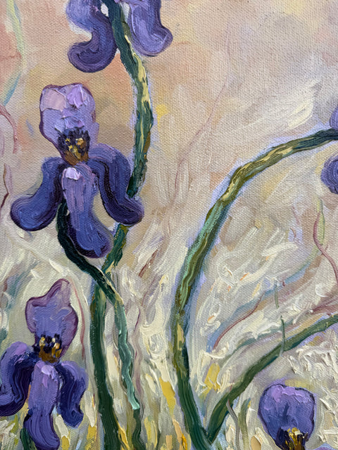 “Dancing Irises”