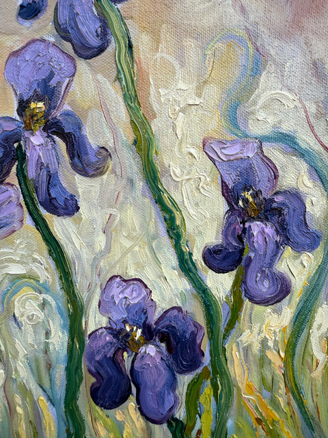 “Dancing Irises”