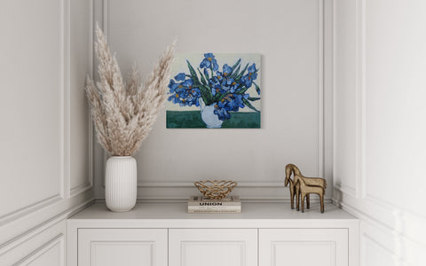 “Van Gogh Irises Study”