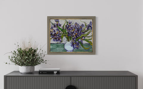 “Van Gogh Irises Study”