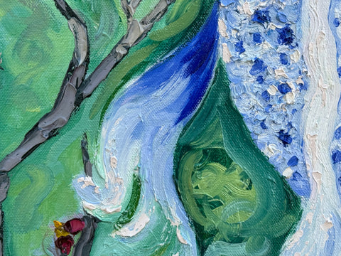 “Beneath The Spring Blossoms”