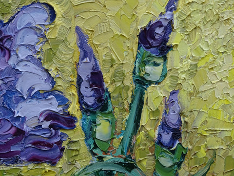 “Purple Irises”