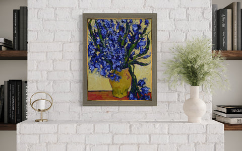 “Van Gogh Irises Study 2”