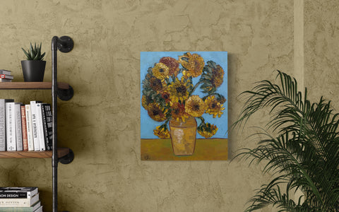 “Van Gogh Sunflowers Study”