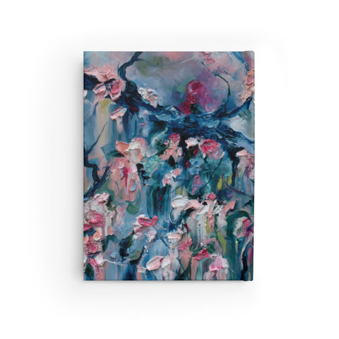 Abstract Cherry Blossom Journal - Blank