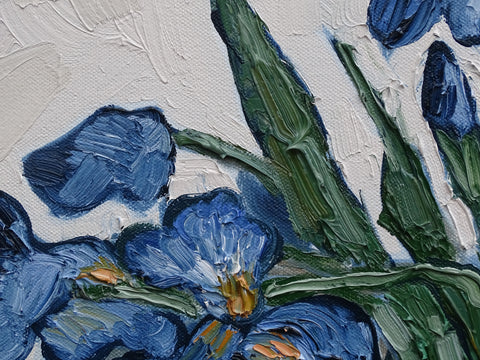 “Van Gogh Irises Study”