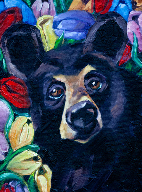 “Tulip” 9x12 Original Oil Painting