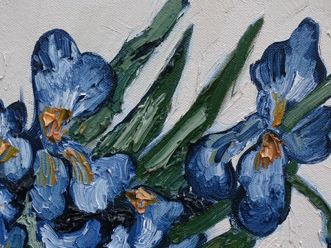 “Van Gogh Irises Study”