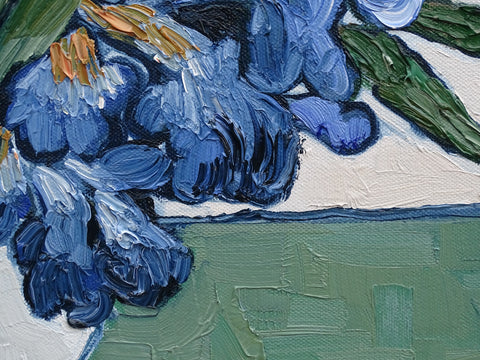 “Van Gogh Irises Study”