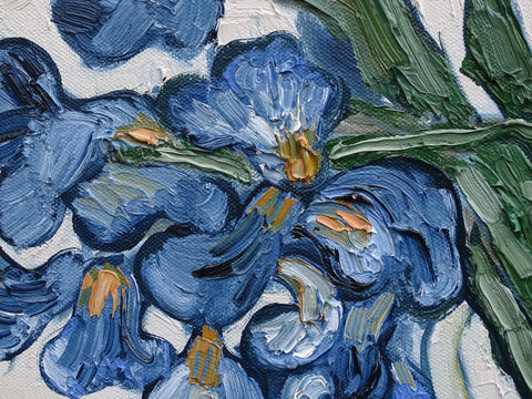 “Van Gogh Irises Study”