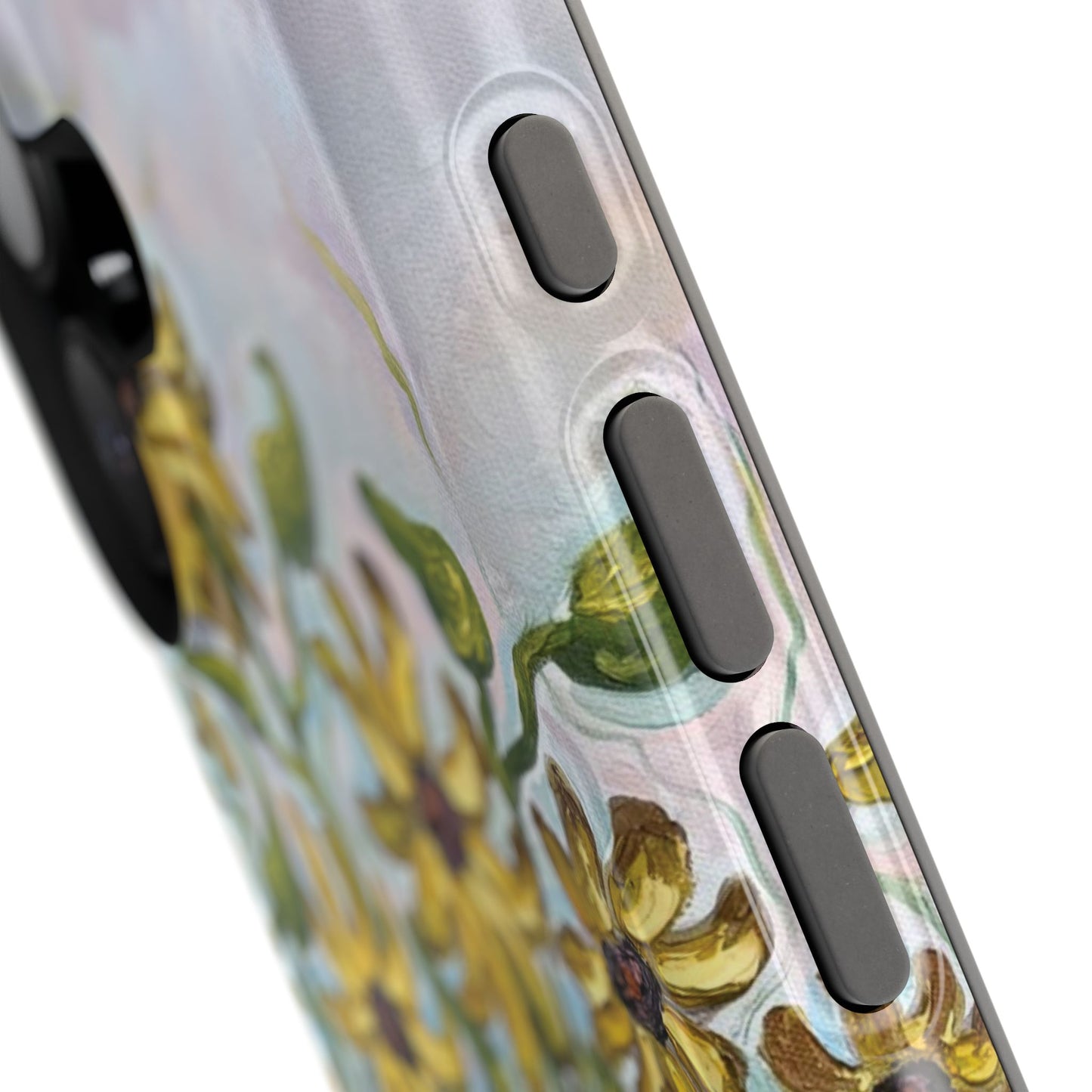 Floral Impact-Resistant Phone Case | Sunflower Design