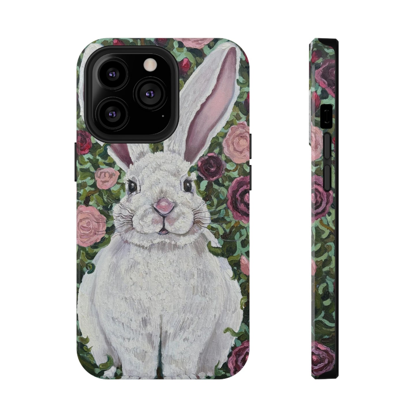 Cute Bunny Phone Case, Impact-Resistant