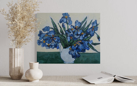 “Van Gogh Irises Study”