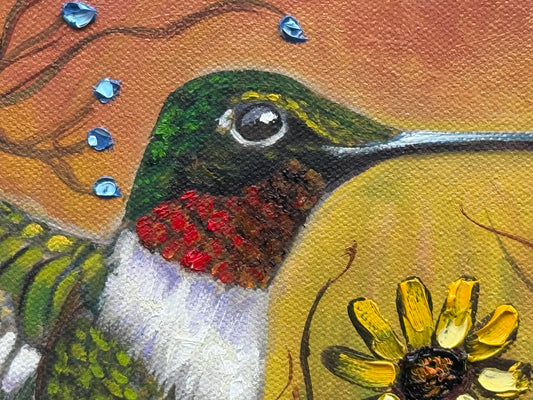 Ruby and the Wildflowers miniature