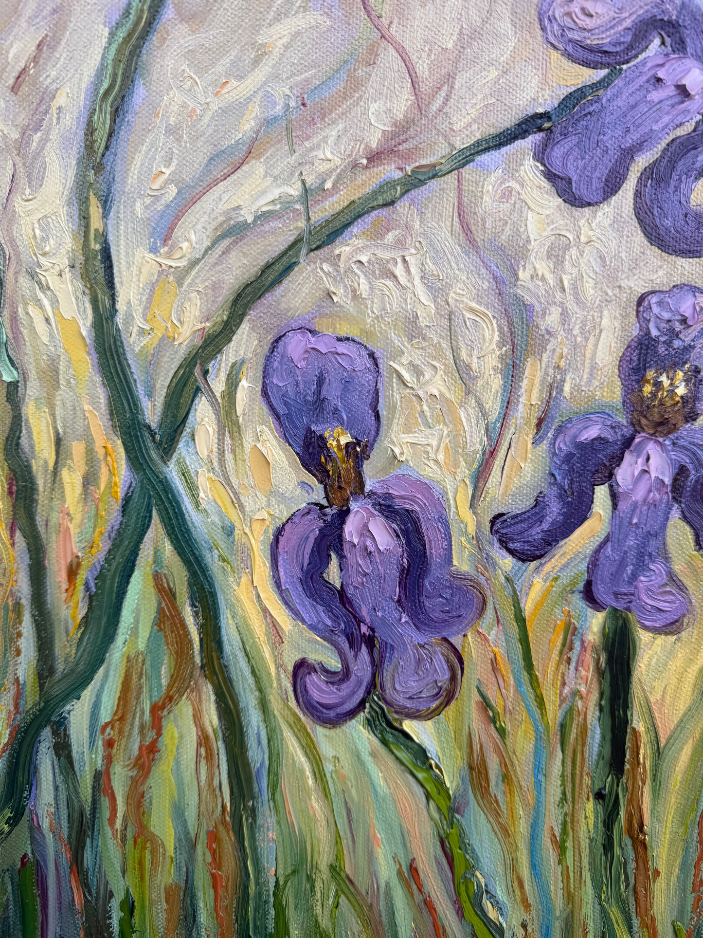 “Dancing Irises”