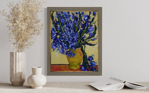 “Van Gogh Irises Study 2”