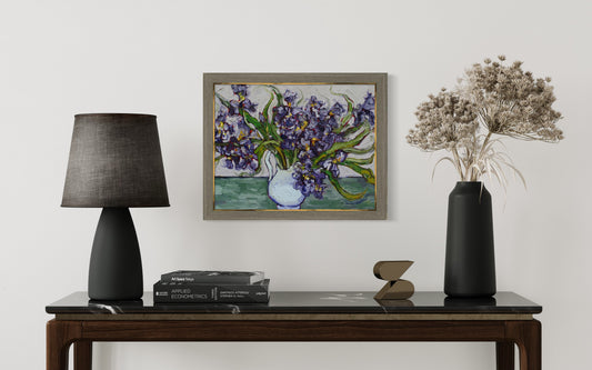 “Van Gogh Irises Study”