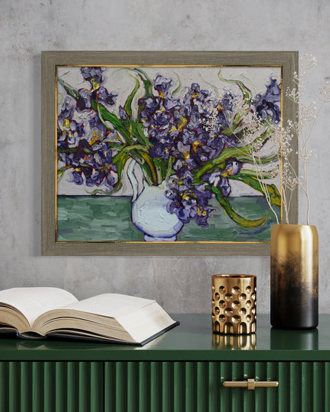 “Van Gogh Irises Study”