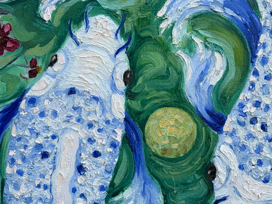 “Beneath The Spring Blossoms”