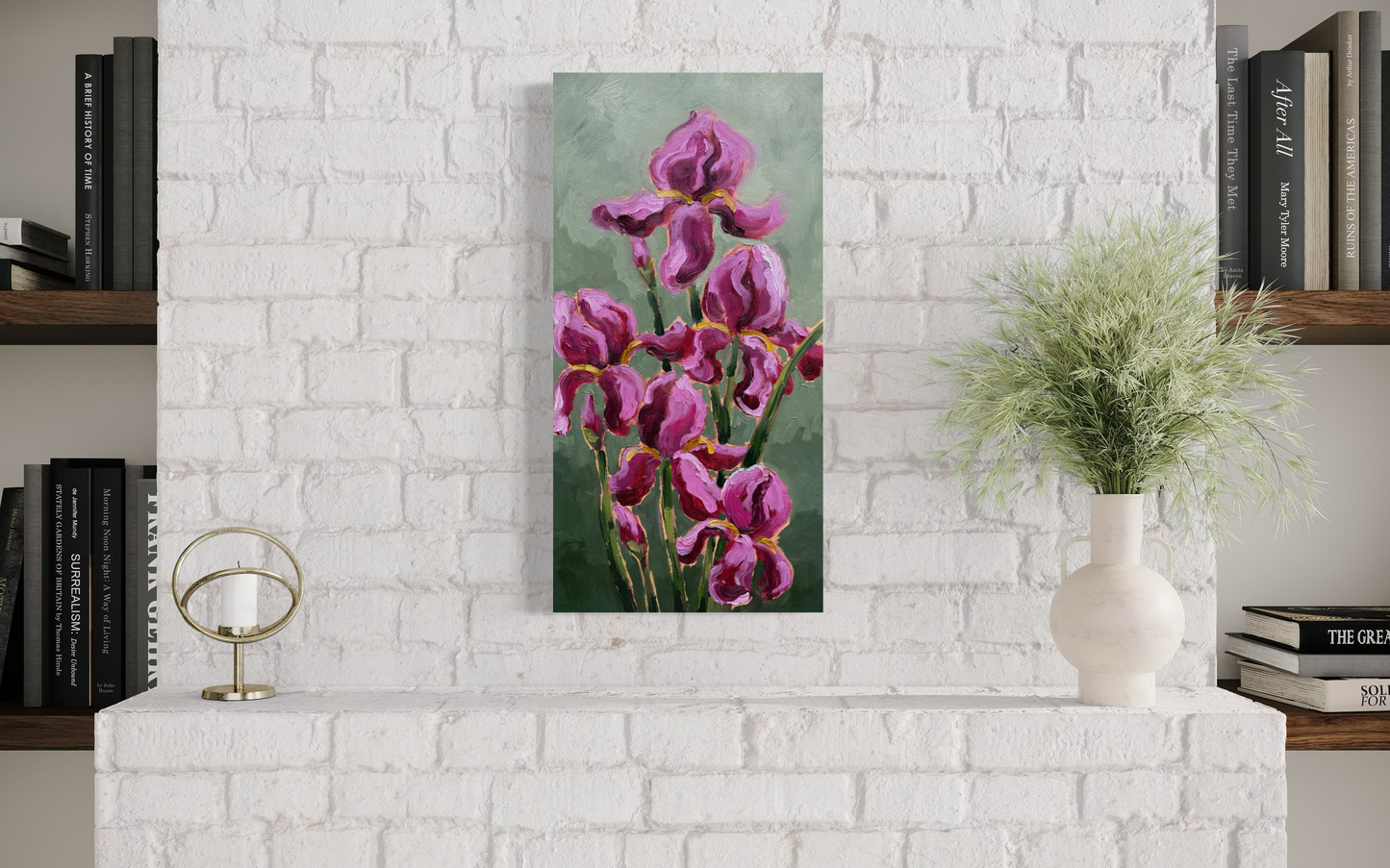 Pink Irises