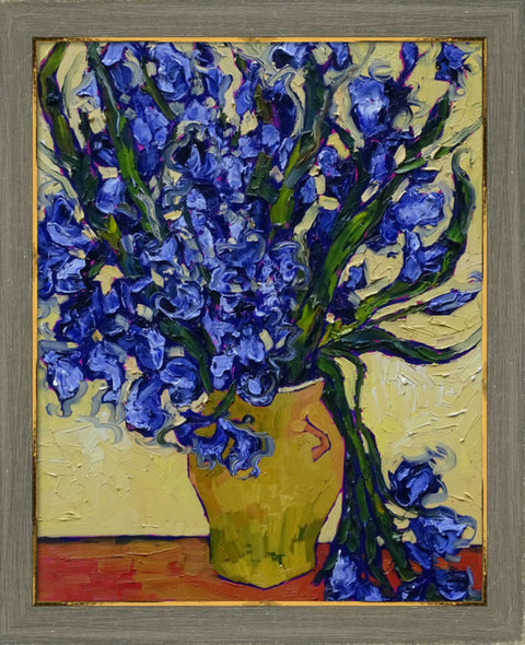 “Van Gogh Irises Study 2”