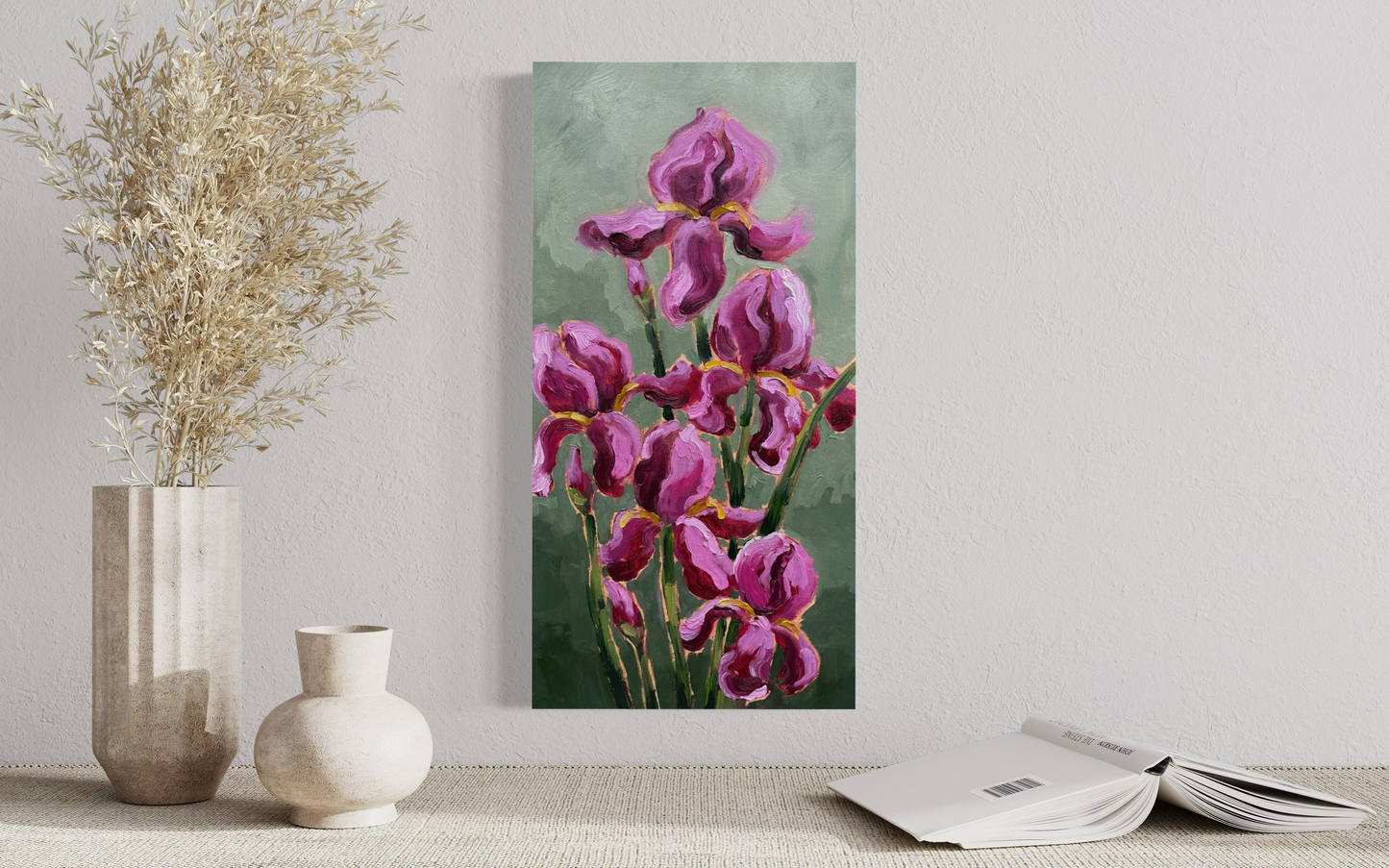 Pink Irises