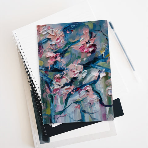 Abstract Cherry Blossom Journal - Blank