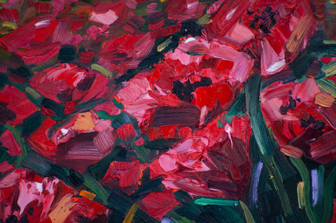 Poppy Field Painting