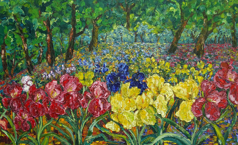 “Field of Irises”