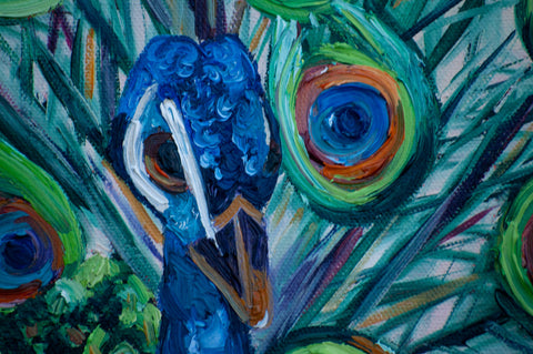 Peacock Painting